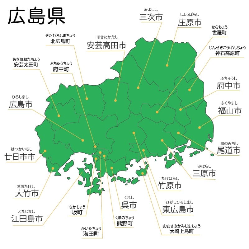 岐阜の地図