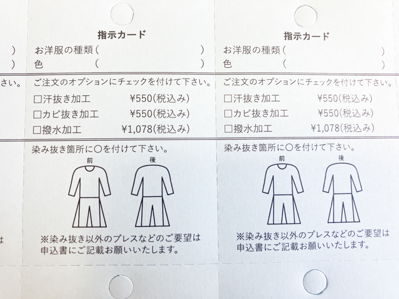 リナビスの指示カード