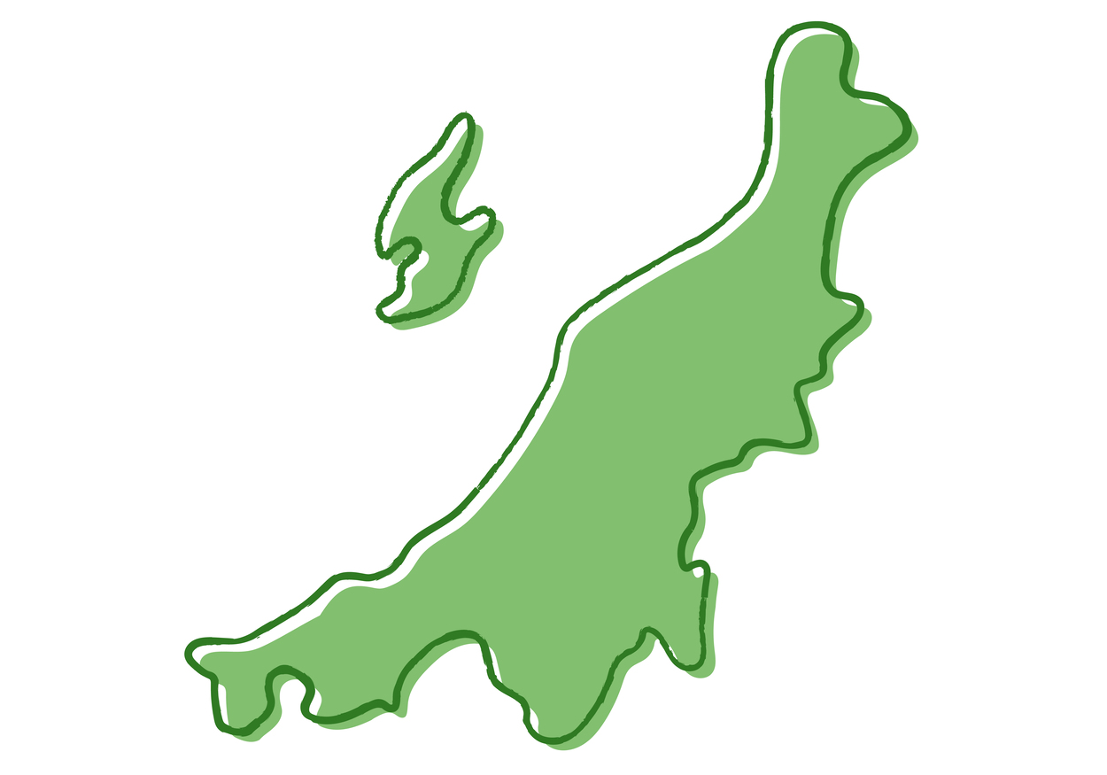 新潟の地図