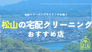 松山の宅配クリーニングおすすめ